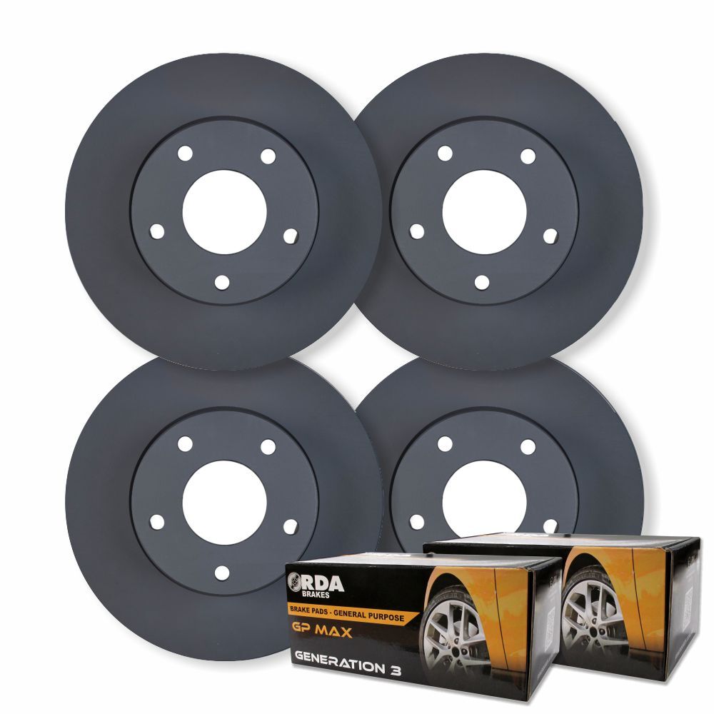 FULL SET DISC BRAKE ROTORS + PADS for Mercedes W164