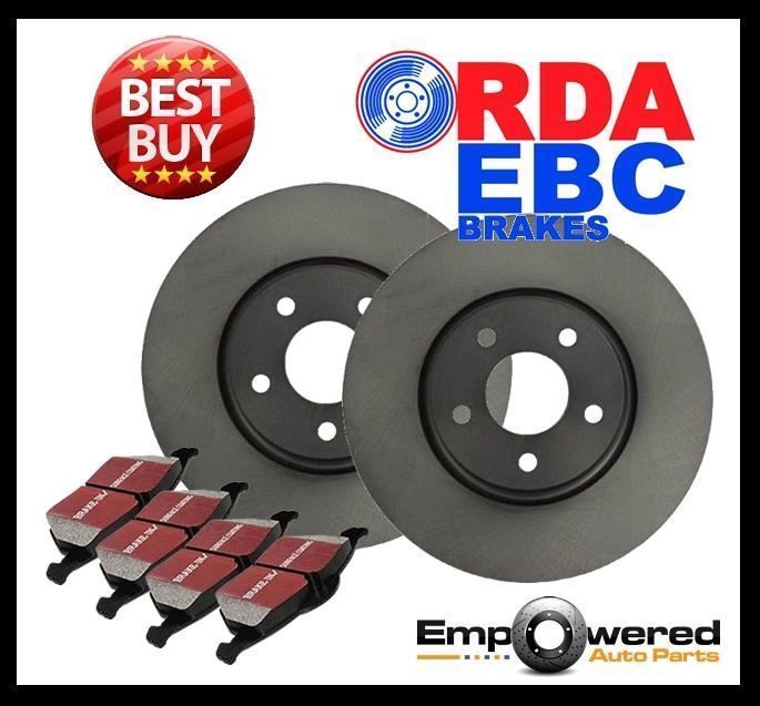 FRONT DISC BRAKE ROTORS+PADS Fits BMW E60 525i 2.5L 530i