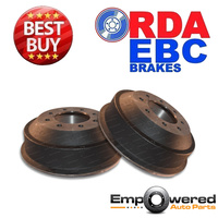 RDA REAR BRAKE DRUMS FOR FORD F250 SOME *SRW* 1984-1986 RDA6705 PAIR