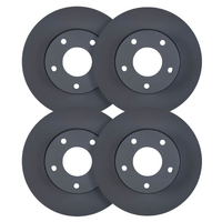 FULL RDA DISC BRAKE ROTORS FOR HYUNDAI I20 PB 1.4L & 1.6L 9/2008-12/2015