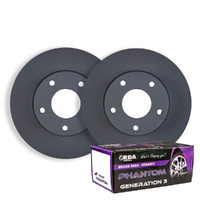 REAR RDA DISC BRAKE ROTORS & CERAMIC PADS FOR MERCEDES-BENZ C219 CLS350 V6 6/2005-5/2011