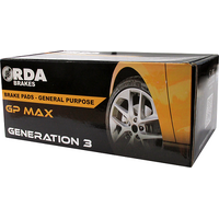 RDA FRONT GP MAX BRAKE PADS FOR TOYOTA TARAGO ACR50 GSR50 2/2006 ONWARD RDB2013