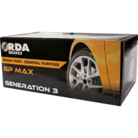 RDA GP MAX REAR BRAKE PADS FOR LEXUS IS200 IS300 GS300 1993-9/2005 - RDB1416