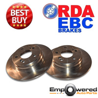 RDA REAR DISC BRAKE ROTORS FOR MERCEDES-BENZ SL280-SL500 3/89-10/01 RDA281