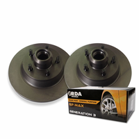 FRONT RDA DISC BRAKE ROTORS & PADS RDA132 FOR FORD FALCON XH UTE & P/VAN WITH-ABS