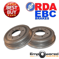 RDA BRAKE DRUMS FRONT OR REAR FOR CHEVROLET LUV 1972-1980 RDA6551 PAIR