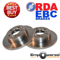 RDA REAR DISC BRAKE ROTORS FOR RENAULT SCENIC 4WD 2.0L 1.9TD 2000-2004 RDA7163