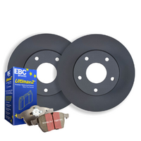 FRONT RDA DISC BRAKE ROTOR & EBC PADS FOR VOLKSWAGEN GOLF R MK7 2.0T 206KW 2013-17 RDA8305