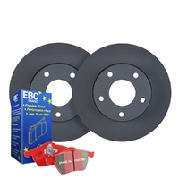 FRONT DISC BRAKE ROTORS + CERAMIC PADS FOR FORD FALCON EF EL XR6 XR8 ABS 1994-96