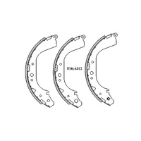 REAR DRUM BRAKE SHOE SET FOR TOYOTA LANDCRUISER HJ70 HZJ70 HZJ75 1990-92 R14141