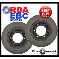 REAR DISC BRAKE ROTORS FOR TOYOTA PRADO 150 SERIES 2009-15 RDA8082