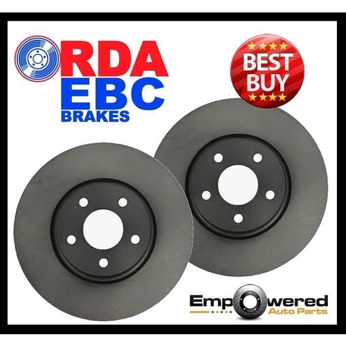 RDA REAR DISC BRAKE ROTORS FOR HOLDEN EQUINOX EQ 1.5L 1.6TD 2.0L 9/2017 ON