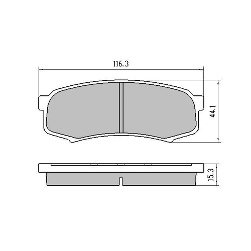 EBC YELLOW STUFF REAR BRAKE PADS FOR TOYOTA LANDCRUISER 80 SERIES 1/1990 ONWARDS