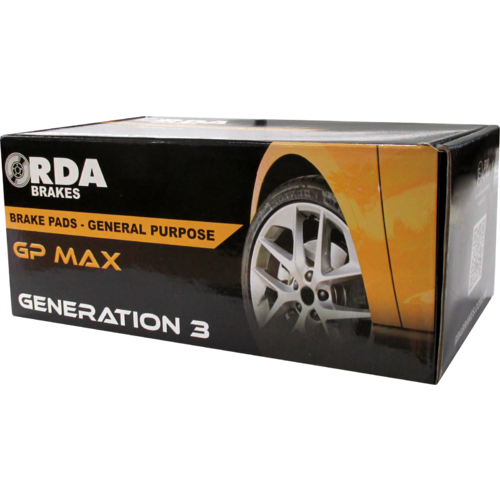 RDA GP MAX FRONT BRAKE PADS FOR LEXUS IS200/IS300 3.0L V6 2006 ONWARDS RDB2071