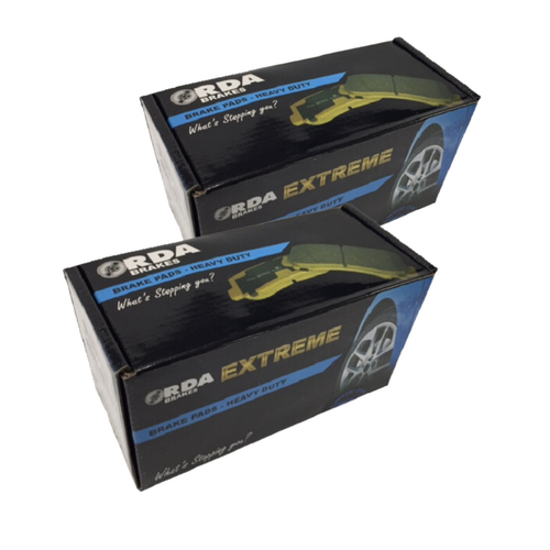 RDA FULL SET EXTREME BRAKE PADS FOR PORSCHE CAYENNE GTS 4.8L 3/2008-6/2010