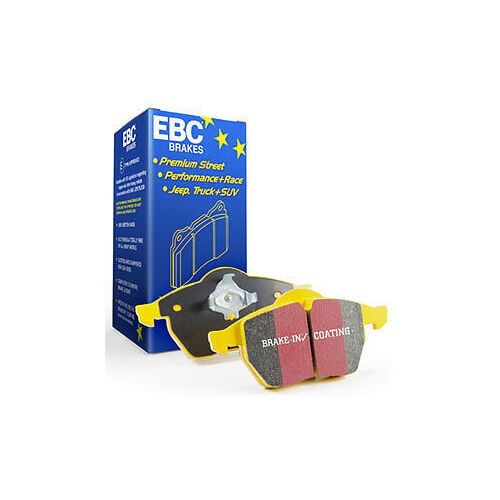 EBC YELLOWSTUFF FRONT DISC BRAKE PADS FOR FORD FPV BA BF FG *BREMBO 4 POT*