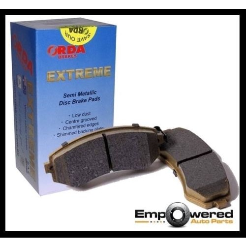 RDA EXTREME REAR BRAKE PADS FOR HOLDEN COMMODORE CLUBSPORT VARIOUS - RDX2158SM